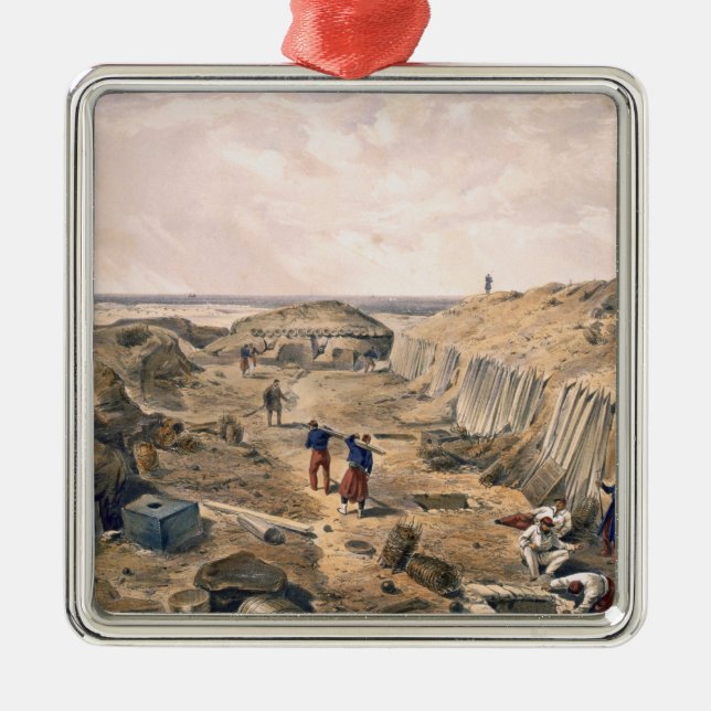 Adorno Metálico Zanja del bastión du Mat, placa 'de Seat (Frente)