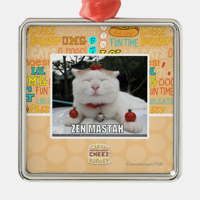 Adorno Metálico Zen Mastah (Frente)