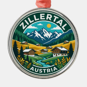 Adorno Metálico Zillertal Austria