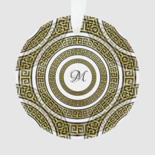 Adorno Metro de clave griega en Artdeco de simetría geomé