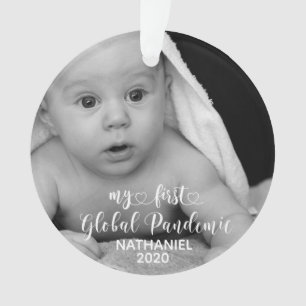 Adorno Mi bebé de la primera pandemia global Foto