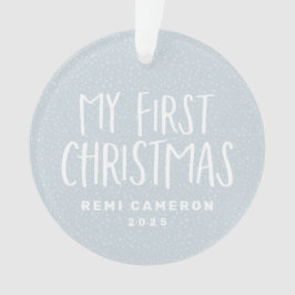 Adorno Mi primera foto personalizada para recién nacidos 