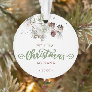 Adorno Mi primera Navidad como Nana Pine
