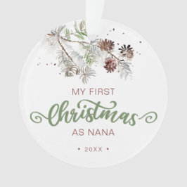 Adorno Mi primera Navidad como Nana Pine