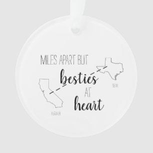 Adorno Miles aparte pero bestias en el estado de Heart Be