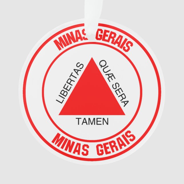Adorno Minas Gerais Round Emblem (Anverso)