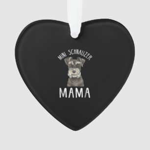 Adorno Mini Schnauzer Mom Shirt Mini Schnauzer Mama