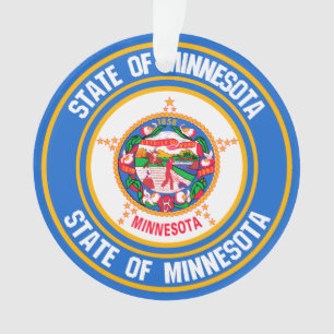 Adorno Minnesota Round Emblem