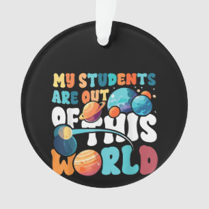 Adorno Mis estudiantes están fuera de esta ciencia espaci