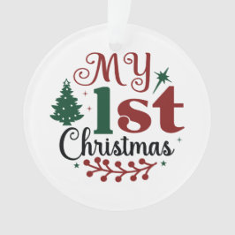 Adorno Mis primeros Navidades