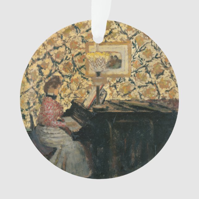 Adorno Misia en el piano (Anverso)