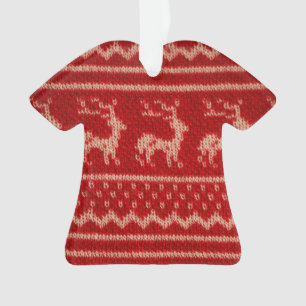 Adorno Modelo feo del suéter del navidad