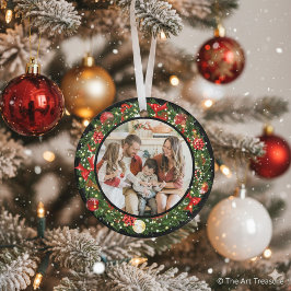 Adorno Modern Minimalist Merry Christmas Family Photo