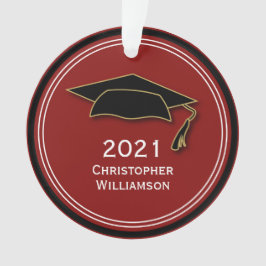 Adorno Moderna Clase de Tapón de Graduación Simple de 202