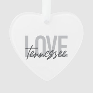 Adorno Moderno, simple, moda, diseño urbano Love Tennesse