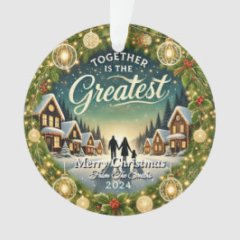 Adorno Moderno y eleganteExclusivoVintage retroNavidad