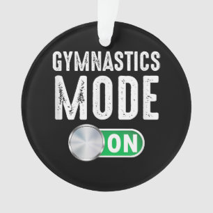 Adorno Modo Gimnasia Activado Atleta de Gimnasia Genial