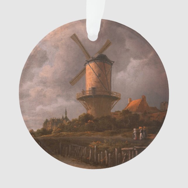 Adorno Molino de viento en Wijk bij Duurstede: (Anverso)