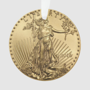 Adorno Moneda de oro