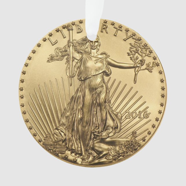 Adorno Moneda de oro (Anverso)