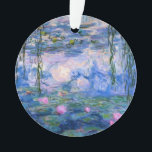 Adorno Monet - Obra artística de Water Lilies, 1919<br><div class="desc">Claude Monet - Water Lilies,  1919,  famoso cuadro.</div>
