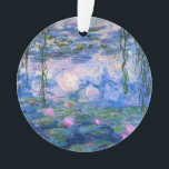 Adorno Monet - Obra artística de Water Lilies, 1919<br><div class="desc">Claude Monet - Water Lilies,  1919,  famoso cuadro.</div>