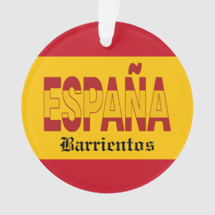 Adorno Monograma de ESPAÑA - ¡VEA ATRÁS!