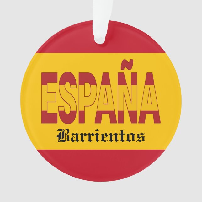 Adorno Monograma de ESPAÑA - ¡VEA ATRÁS! (Anverso)