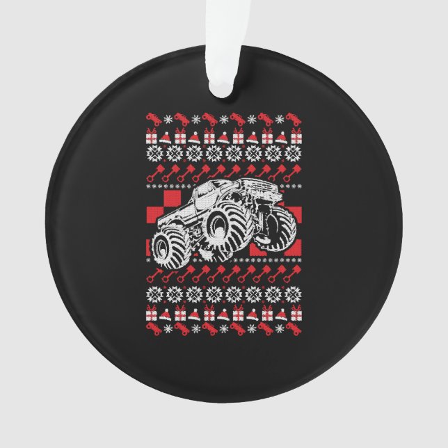 Adorno Monster Truck Navidades (Anverso)