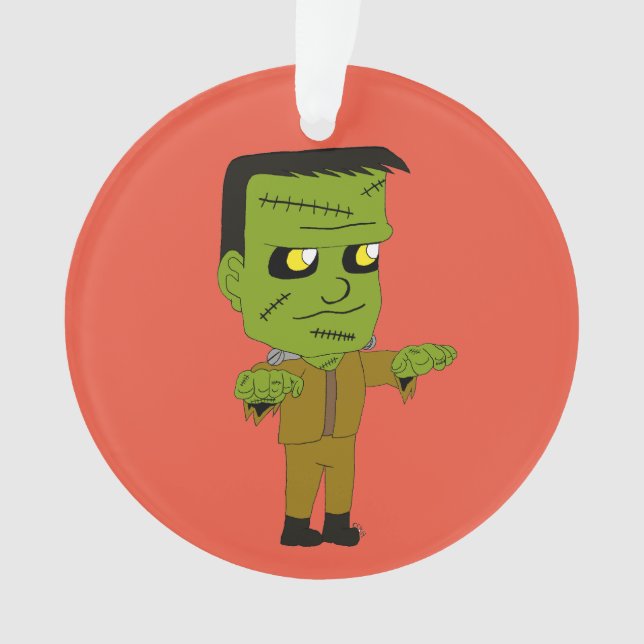 Adorno monstruo chibi (Anverso)