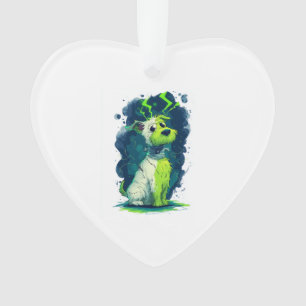 Adorno Monstruo Mut � Perro Lindo de Halloween