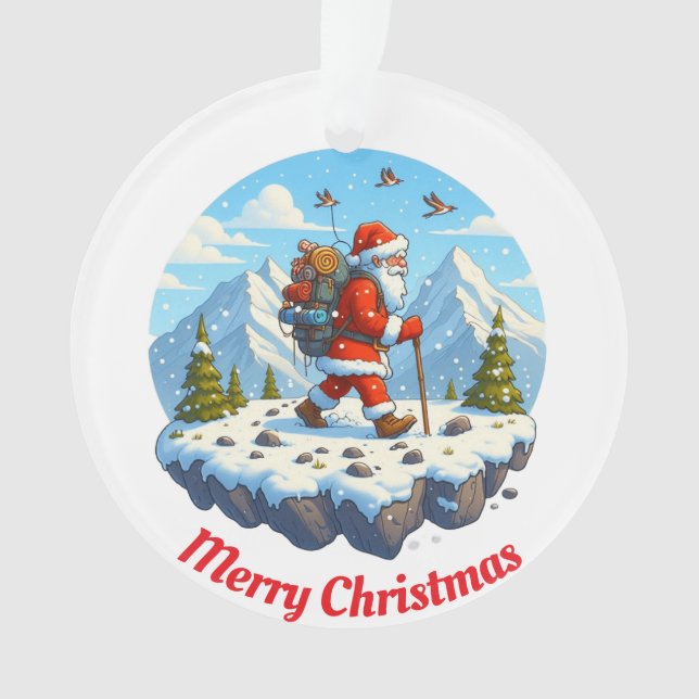 Adorno Montaña montañosa única de Santa (Anverso)