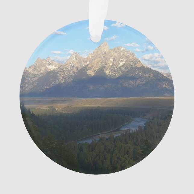 Adorno Montañas Jackson Hole (Parque Nacional del Gran Te (Anverso)