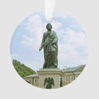 Monumento a Mozart en Salzburgo, Austria