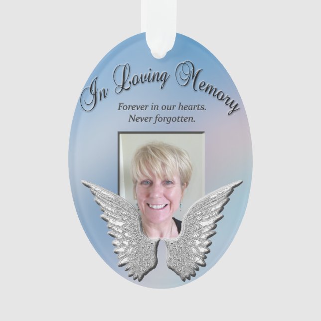 Adorno Monumento conmemorativo al Personalizado Angel Win (Anverso)