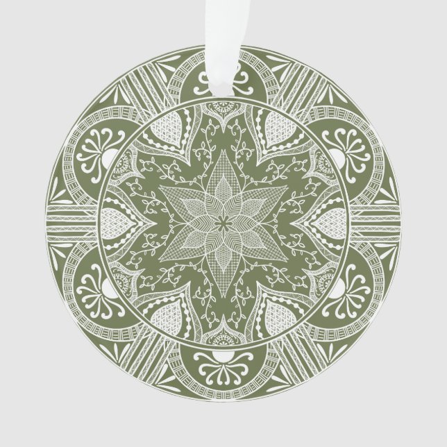 Adorno Moss Mandala (Anverso)