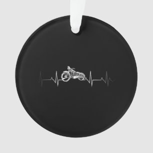 Adorno Motocicleta Heartbeat T-Shirt - Me encanta mi moto