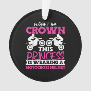 Adorno Motocross Dirt Bike Chica