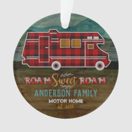 Adorno Motorhome rv Camper Travel Van Rustic Personalized