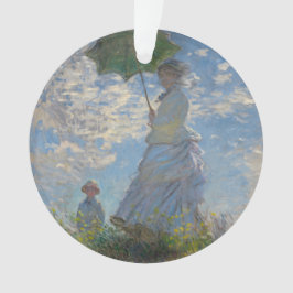 Adorno Mujer con parasol de Claude Monet