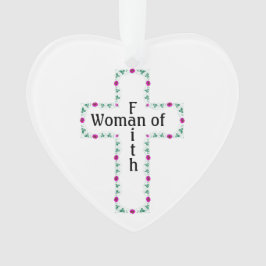 Adorno Mujer de fe