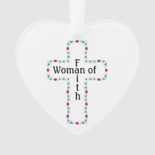 Adorno Mujer de fe