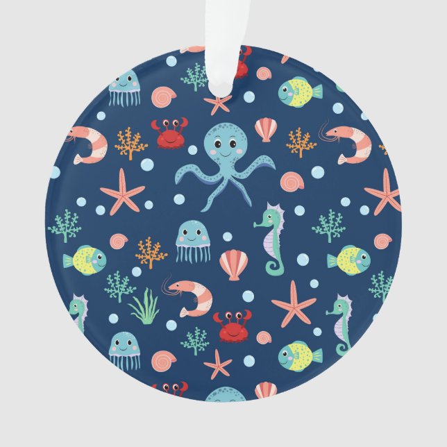 Adorno Mundo del Mar (Anverso)