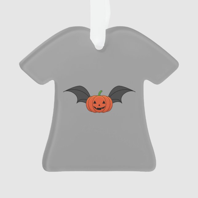 Adorno Murciélago de calabaza de Halloween (Anverso)