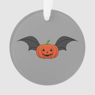 Adorno Murciélago de calabaza de Halloween