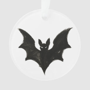 Adorno Murciélago Minimalista – Criatura de Halloween con