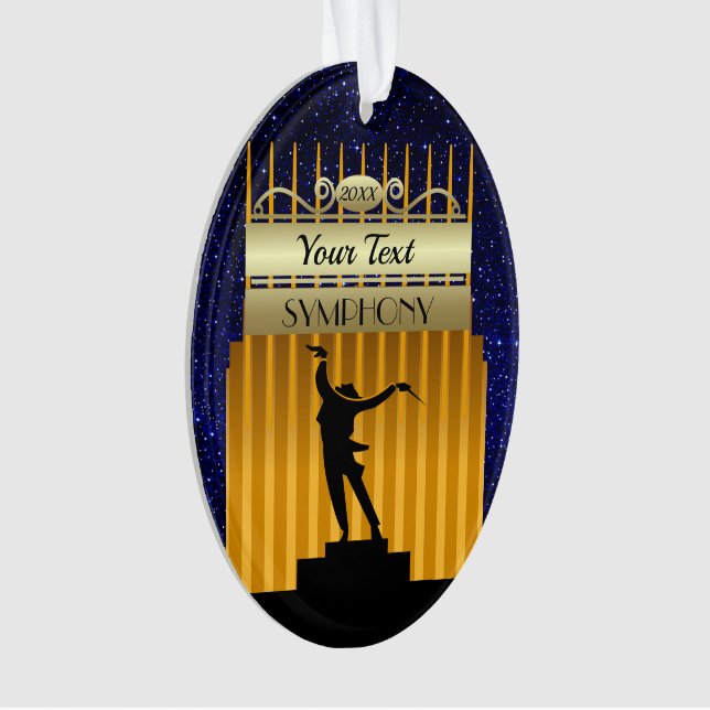 Adorno Música de orquesta sinfónica (Anverso)