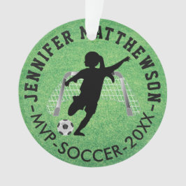 Adorno MVP Soccer ⚽ Player - Chica