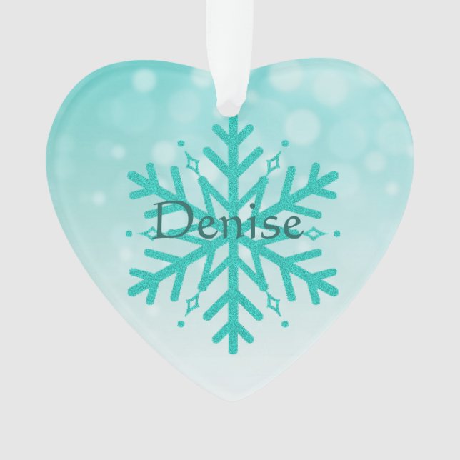 Adorno Myasthenia Personalizada Gravis Warrivis Snowflake (Anverso)