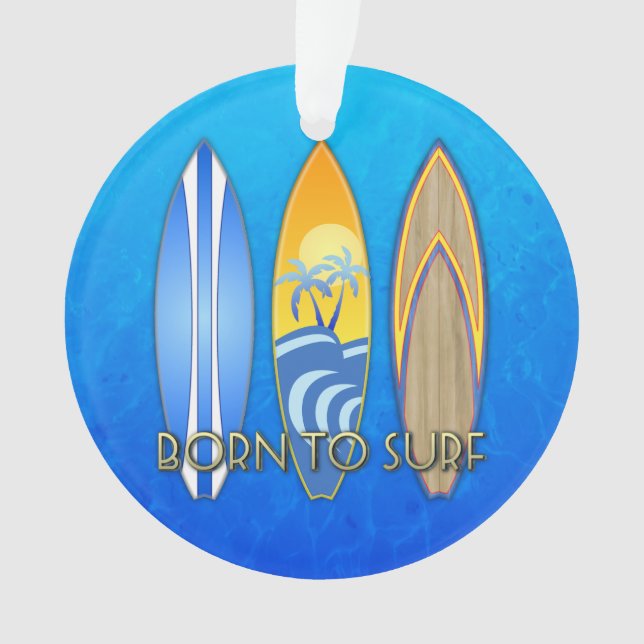 Adorno Nacido Para Surf (Anverso)